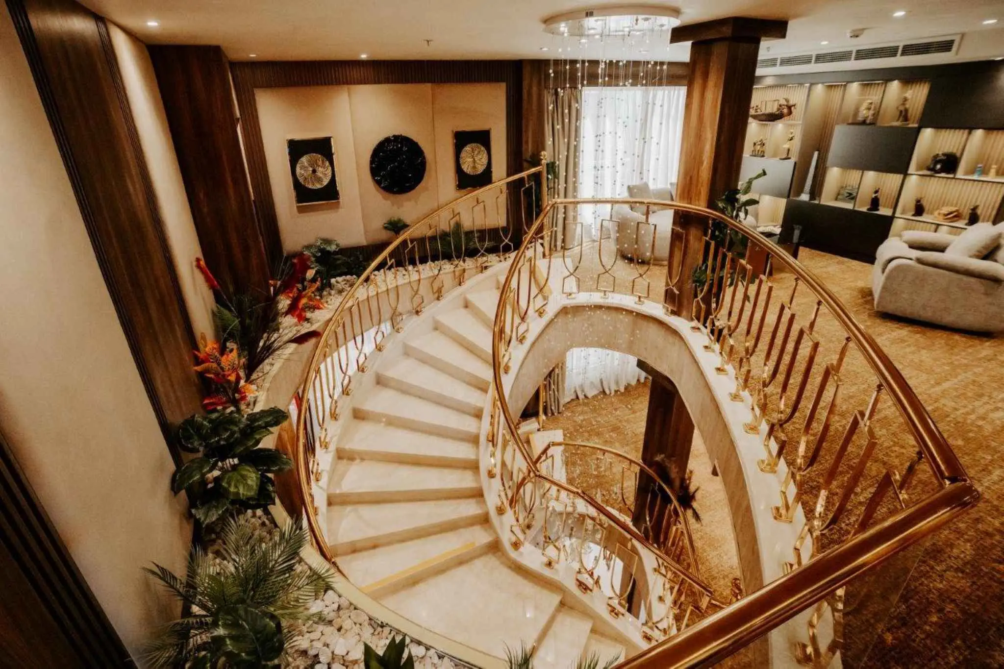 Lobby of the MS Medea Nile Cruise Nile cruise